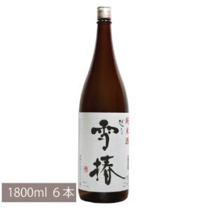 日本酒 越乃雪椿  純米酒 1800ml 6本 まとめ買い 雪椿酒造｜echigo