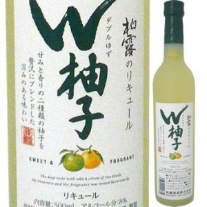 越乃柏露 Ｗ柚子（ダブルゆず）500ml　柏露酒造