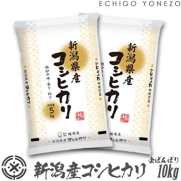 新潟米 令和5年産 新潟産コシヒカリ 10kg (5kg×2袋) 金ぼんぼり 新潟米 新潟堀グループ...