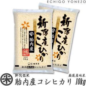胎内産コシヒカリ 10kg  厳選産地米 新潟米 お米 白米 こしひかり  ギフト対応