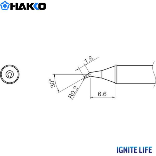 白光 こて先/0.2RSSB型 T31-01JS02
