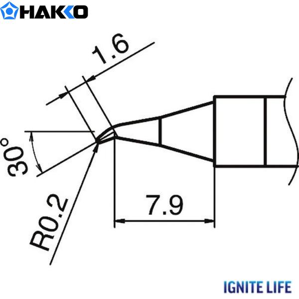 白光 こて先 0.2JS型 T36-JS02
