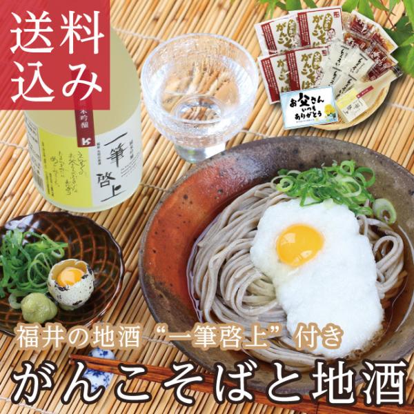 【P５倍】父の日「がんこそばと地酒」 蕎麦 50代 60代 70代 セット お取り寄せグルメ  父の...