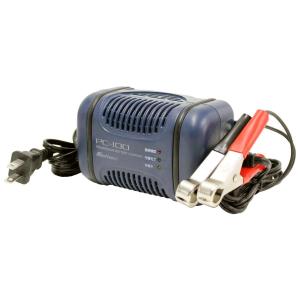 大自工業 Meltec バッテリー充電器 自動2輪車 軽自動車に最適 Dc12v 4a 4ah 40ah Pc 100 カー用品通販のホットロードパーツ 通販 Yahoo ショッピング
