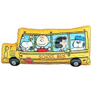 Peanuts スヌーピー スクールバス クッション 長さ80cm トイスタジアム 通販 Yahoo ショッピング