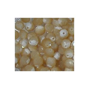 [HC001]MOP ナチュラル ラウンドカットビーズ約6mm 5ケ[RPT]