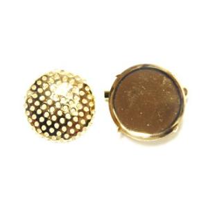 [BE009]MIYUKI（K504-G）シャワーブローチ 24mmゴールド[RPT]