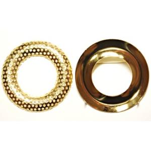 [BC004]MIYUKI（BR-40） シャワーブローチ 45mmドーナツ/ゴールド[RPT]