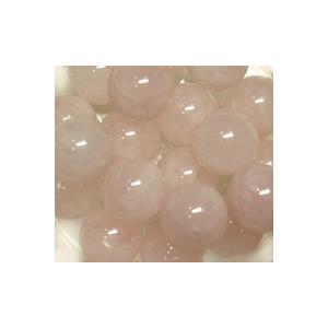 [HA001]天然石ビーズ ローズクォーツ ラウンド約8mm 糸通し（約20cm）[RPT]