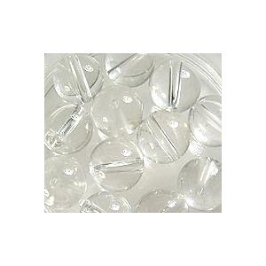 [HA001]天然石ビーズ 水晶 ラウンド約10mm 糸通し（約40cm）[RPT]