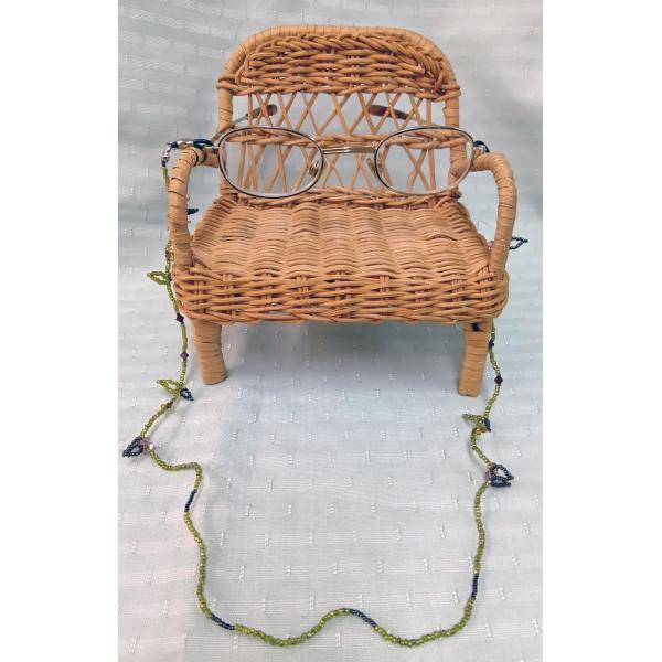 [TA001]〜キット〜　20％OFF！　木いちごのメガネチェーン【メガネホルダー】[RPT]