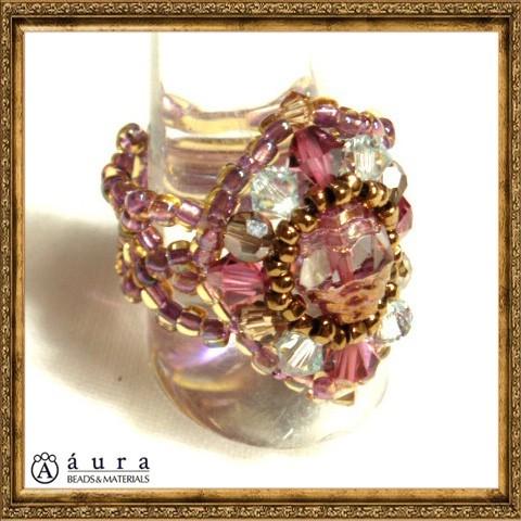 [TA001]アウラビーズキット　ボリュームリング　ピンク[RPT]