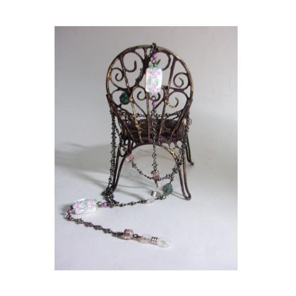 [TA001]〜キット〜 つるバラのグラスコード（インディアンレッド／イングリッシュローズ）[RPT...