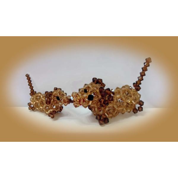 [TA001]アウラオリジナルビーズキット20%OFF!!　B0012　ダックスフント（大・小）[R...