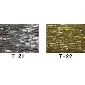 [AA011]TOHOシードビーズ 四分竹 糸通し（約1m・80粒入）【20％OFF】《銀メッキ》[...