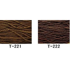 [AA004]TOHOシードビーズ 特小 糸通し【20％OFF】（約1m・960粒入）《コゲ金・銅ラ...