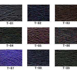 [AA002]TOHOシードビーズ 丸大 糸通し【20％OFF】（約1m・480粒入）《玉虫》[RP...
