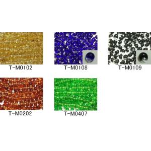 [AA012]TOHOシードビーズ 2色マガ玉4mm 糸通し（約0.5m・280粒入）【20％OFF...