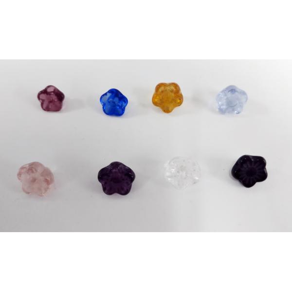 [CA001]チェコビーズ（BL014） ポピー(ベルフラワー) 8ｍｍ（10個入り）　（全6色）[...