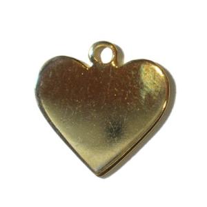 [CH002]メタルチャーム 【ハート】（8.5mm×8ケ、15.5mm×4ケ）[RPT]