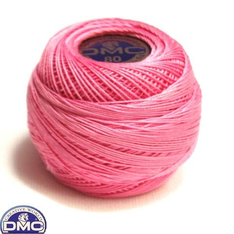 [VH001]DMCレース糸　スペシャルダンテルArt.19　80番　5g　ピンク(603)[RPT...