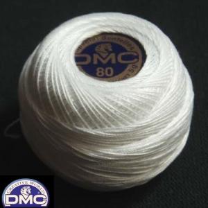 [VH001]DMCレース糸 スペシャルダンテルArt.19 80番 5g 白（B5200）[RPT...