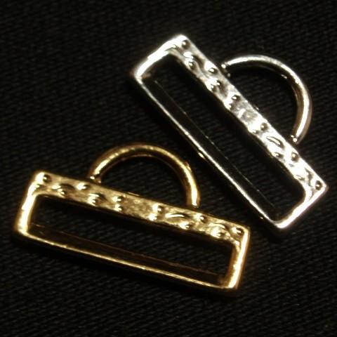 [EZ001]ステッチ用金具（デリカビーズ織り、ステッチ向けストラップ金具）[RPT]