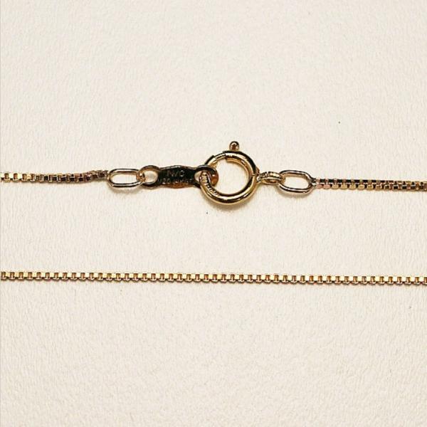 [IB001]14金ゴールドフィルド ベネチアン型ネックレスチェーン50cm[RPT]