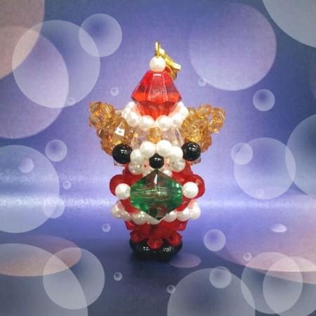 [VI001]ホビックス【ビーズキット】 くまサンタからプレゼント  BK-65[RPT]