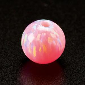 [VI002]ホビックス　京都オパール　7mm丸玉　甚三紅(KO-05)　1個[RPT]
