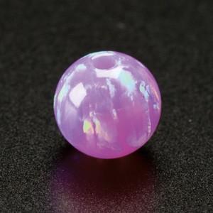 [VI002]ホビックス　京都オパール　7mm丸玉　杜若色(KO-06)　1個[RPT]