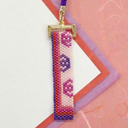 [VI001]ホビックス【ビーズキット】 西陣・十二単柄根付け〜梅重〜[RPT]