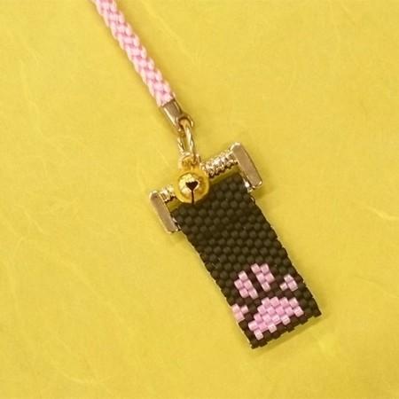 [VI001]ホビックス【ビーズキット】 ペヨーテにゃんこのプチ根付け〜黒猫〜[RPT]