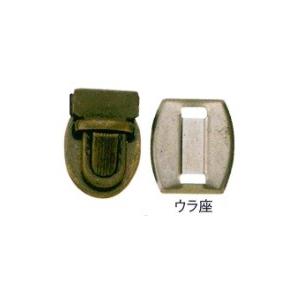 [CI003]バッグ用 差込み止め金具 約14×20mm アンティークゴールド 1ケ[RPT]