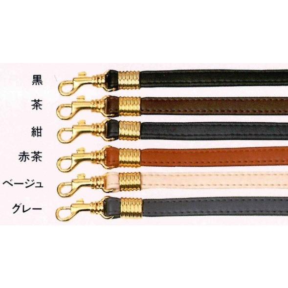 [CF001]ショルダーひも 合皮 ダブルステッチ肩掛けひも 全長約100cm ナスカン付き[RPT...
