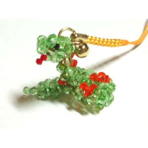 [TA001]〜アクセサリーキット〜2013年干支（巳）シリーズ 宝来蛇グリーン[RPT]