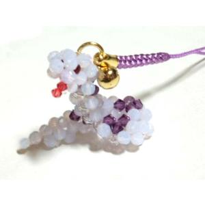 [TA001]〜アクセサリーキット〜2013年干支（巳）シリーズ 宝来蛇パープル[RPT]