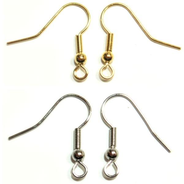 [EB014]フィッシュフックピアス 全2色 1ペア[RPT]