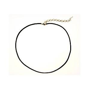 [CE003]2mm皮ひもチョーカー（50cm） 全2色[RPT]