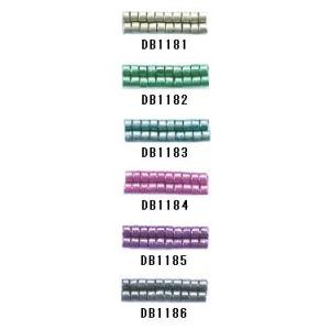 [BA001]MIYUKI デリカビーズ 20g 丸 DB1181〜1186[RPT]