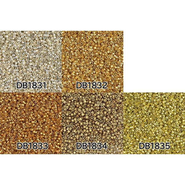 [BA001]MIYUKI デリカビーズ 20g 丸 DB1831,1832,1833,1834,1...