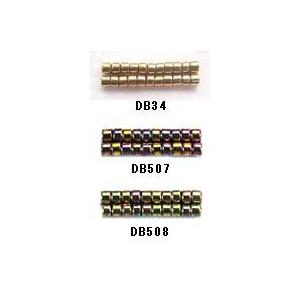 BA003]MIYUKI デリカビーズ 3g 丸 DB34,DB507〜508[RPT] : ビーズ 