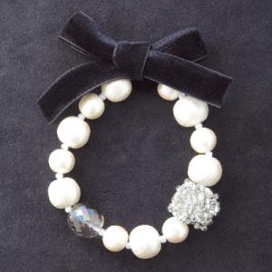 [BF001]MIYUKI ビーズキット コットンパールアクセサリーキット コットンパールのリュバン...