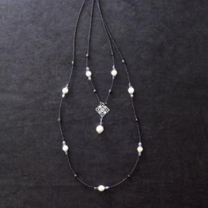 [BF001]MIYUKI ビーズキット コットンパールアクセサリーキット コットンパールのナロー・...