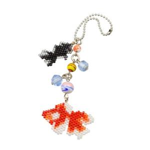 [BF003]MIYUKI ビーズキット シェイプドステッチで作る 夏祭り！金魚[RPT]