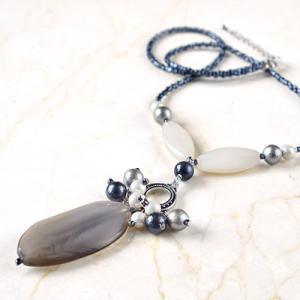 [BF003]MIYUKI ビーズキット イタリア発コローレネックレスキット　コッラーナ・グリージョ...