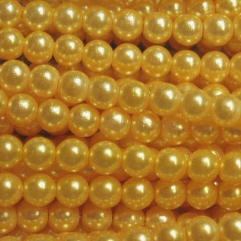 [BD002]MIYUKIカラーパールビーズ（業務用） イエロー（K260） 3mm 約250粒（7...