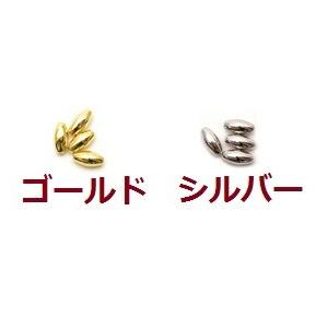 [BD005]MIYUKI 本金メッキ・ロジュームメッキ（DRメッキ）パールビーズ ナツメ3×6mm[RPT]｜echoaura