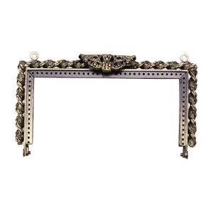 [BC008]穴あき口金（がま口） M14 バッグフレーム向け （12cm）[RPT]