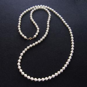 [BF001]MIYUKI ビーズキット コットンパールアクセサリーキット コットンパールのロング・...